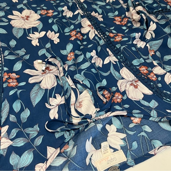 Cupio Blue Floral Relaxed Tunic - Picture 10 of 14